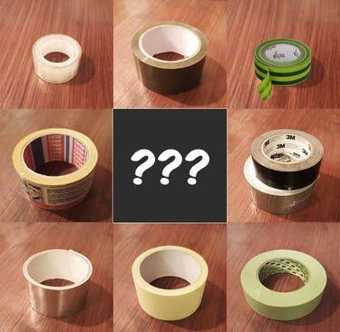 which adhesive tape for which use?