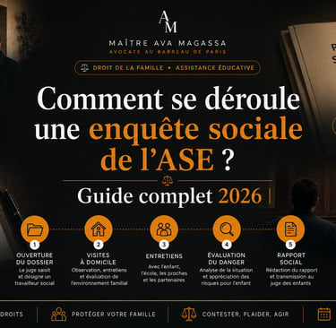 guide 2026 : comment se déroule une enquête de l ase?