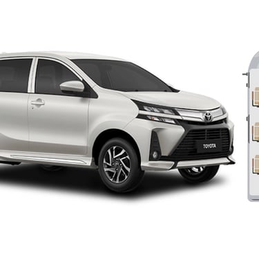 Toyota Avanza - Transport with 7 seat