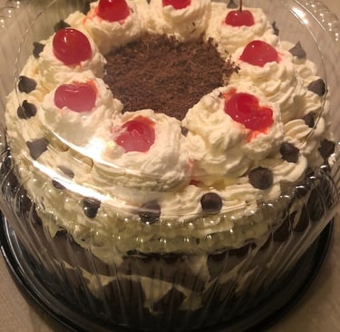 black forest cake