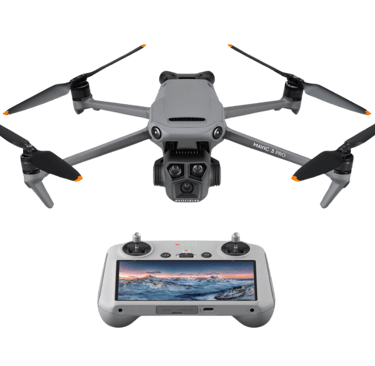 a remote controlled drone with a tablet and a tablet