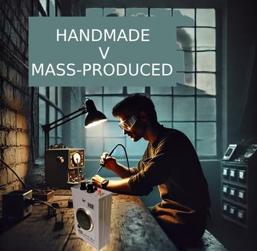 man at workbench soldering