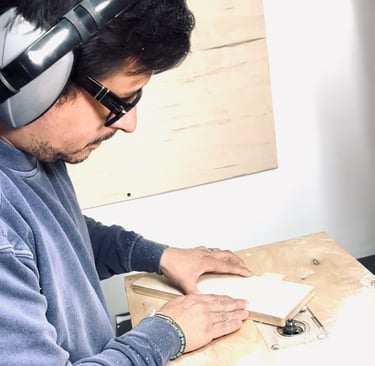 Sanding wood, experience gepetto co