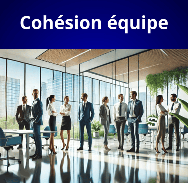cohésion d'équipe, entreprise, professionnel, bien-être, outils professionnels