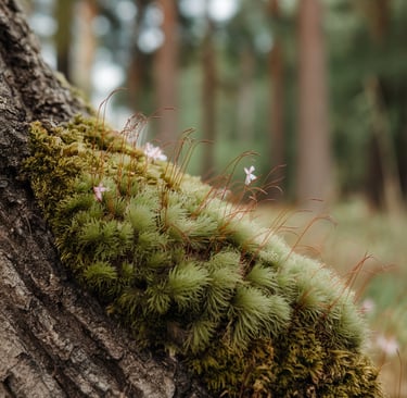 Moss on tree