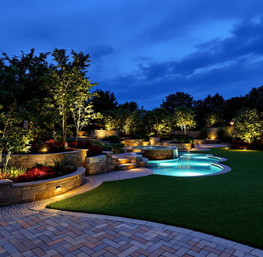 A fancy garden
