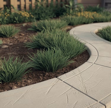 Concrete Landscape Edging