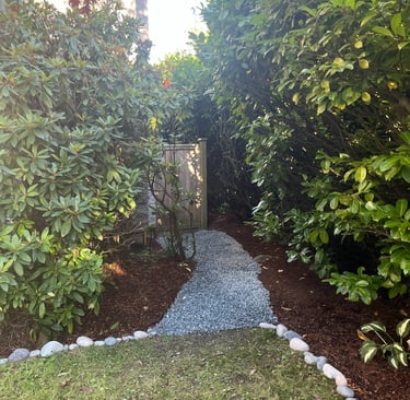 Pathway with Gravel