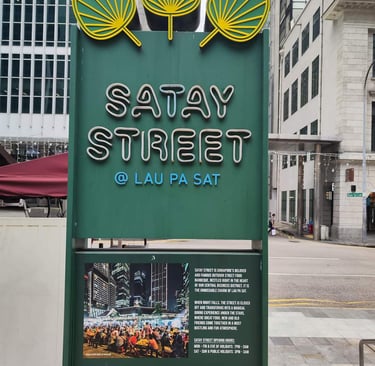 Satay Street Lau Pa Sat