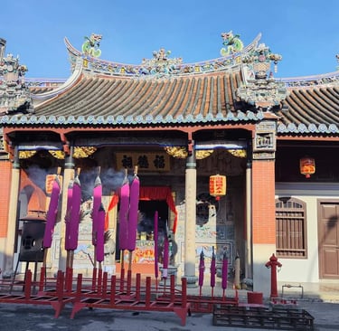 buddhistischer Tempel in Georgetown Penang Malaysis