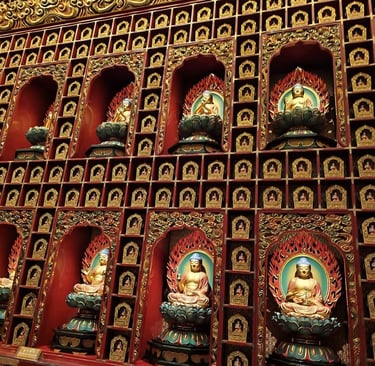 Buddha Tooth Relict Tempel Chinatown Singapur