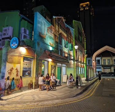 Arab Street Singapur Streetart