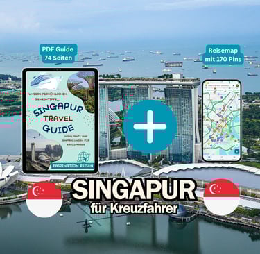 Singapur Travel-Guide mit digitaler Map produktbild