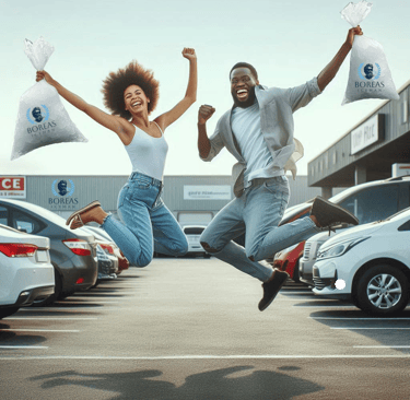 People happy for Boreas Iceman bags of ice