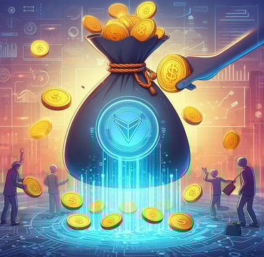 A system that delivers rewards for token holders
