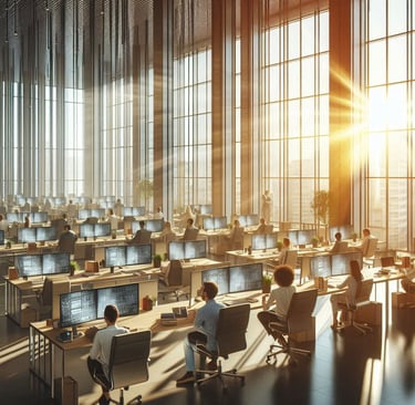 headquarters of a big company
