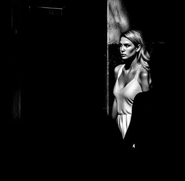 Chiaroscuro style in street photography