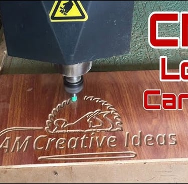 CNC Engraving wood signs in Cincinnati
