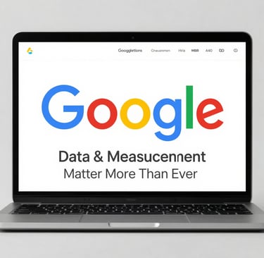 YouTube logo on dark background with text describing it as a performance engine for digital marketing.