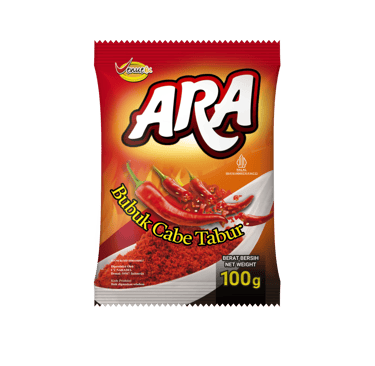 Bubuk cabe tabur Ara