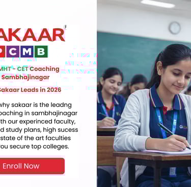 Best MHT CET Coaching in sabhajinagar