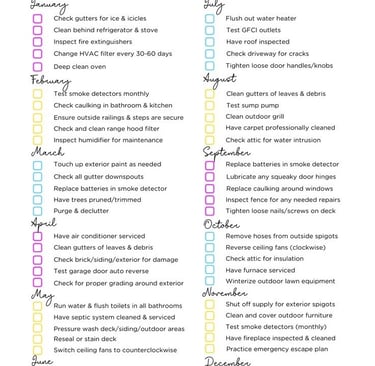 a checklist of the ultimate list of home cleaning checklist
