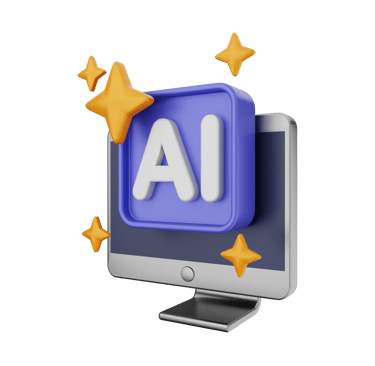 a computer monitor with a star on it