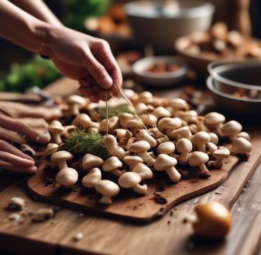 cleaning mushrooms for air fryer recipe