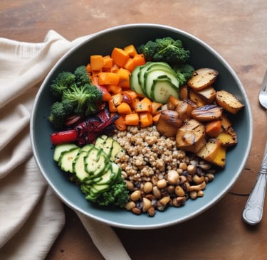 Hot honey bowl healthy viral food