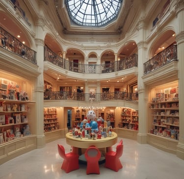 A warm scene of freshly baked sweets and candies displayed within a rustic basket.