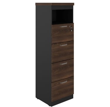 ARQUIVO 4 GAVETAS PASTA SUSPENSA 1,60X0,46X0,45 - MARSALA