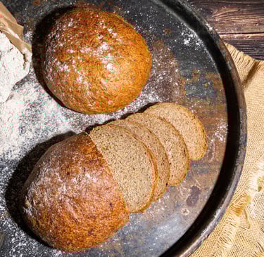 Sustainable plant-based, nutritionally-dense bread