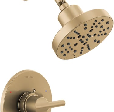 Delta Champagne Bronze Shower Fixture