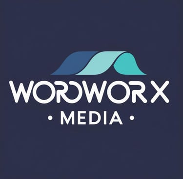 this is the logo for WordWorx Media the imprint of author Wiley James