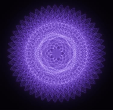 432 Hz Modulated Sum through digital oscilloscope