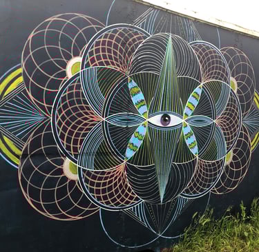 The Eye of the Storm – mural