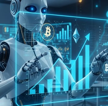  “Portada del artículo sobre cómo ganar dinero con inteligencia artificial en 2025”.