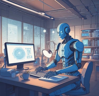 alt="Galería: imagen generada por IA — paisaje futurista"