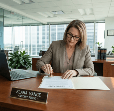 Where to get a letter notarized near me by a professional notary public