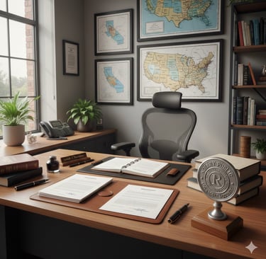 Notary fee differences by state across the United States