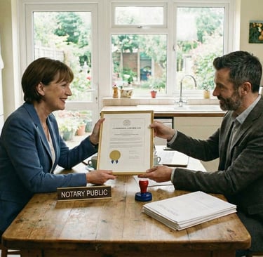 New notary preparing to start a mobile notary business