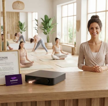 Client sansacem cours de yoga