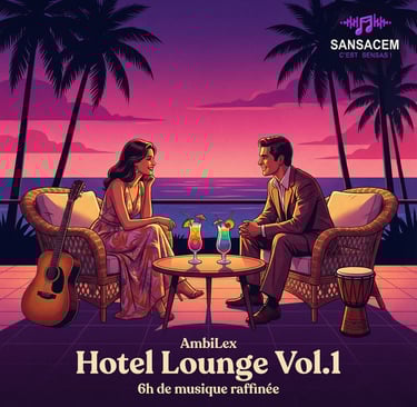 Clés USB musicale Hotel Lounge Vol.1 de sansacem