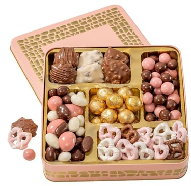 Gift Basket for Women | Chocolate Covered Snack Gift Box for Women | Prime Gift Set for Mom, Wife