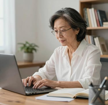 photo of white staircase