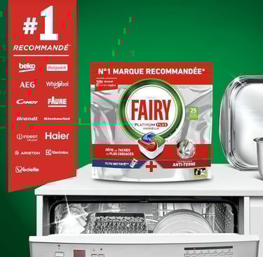 Pastilles lave-vaisselle FAIRY