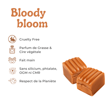 caramel beurre salé fondants parfumés bougie artisanale