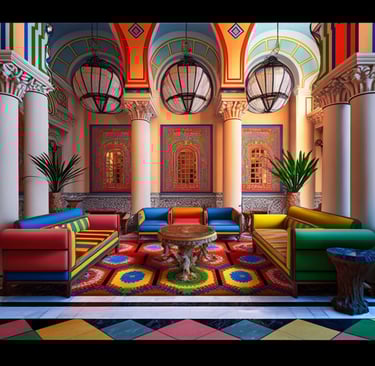 Bold Saturated Paint Colors Interior Design 2023