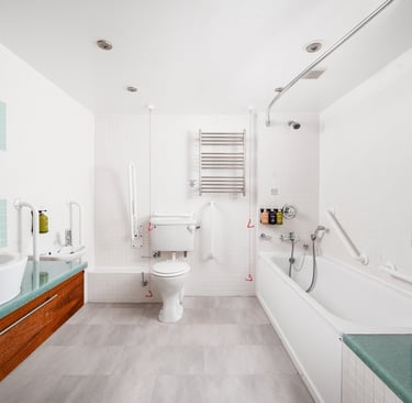 Hotel bathroom refurb