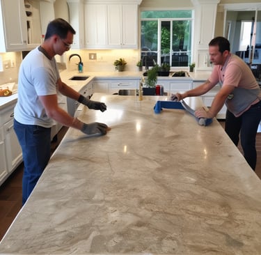 stone care maintenance sealer for granite, quartz and marble